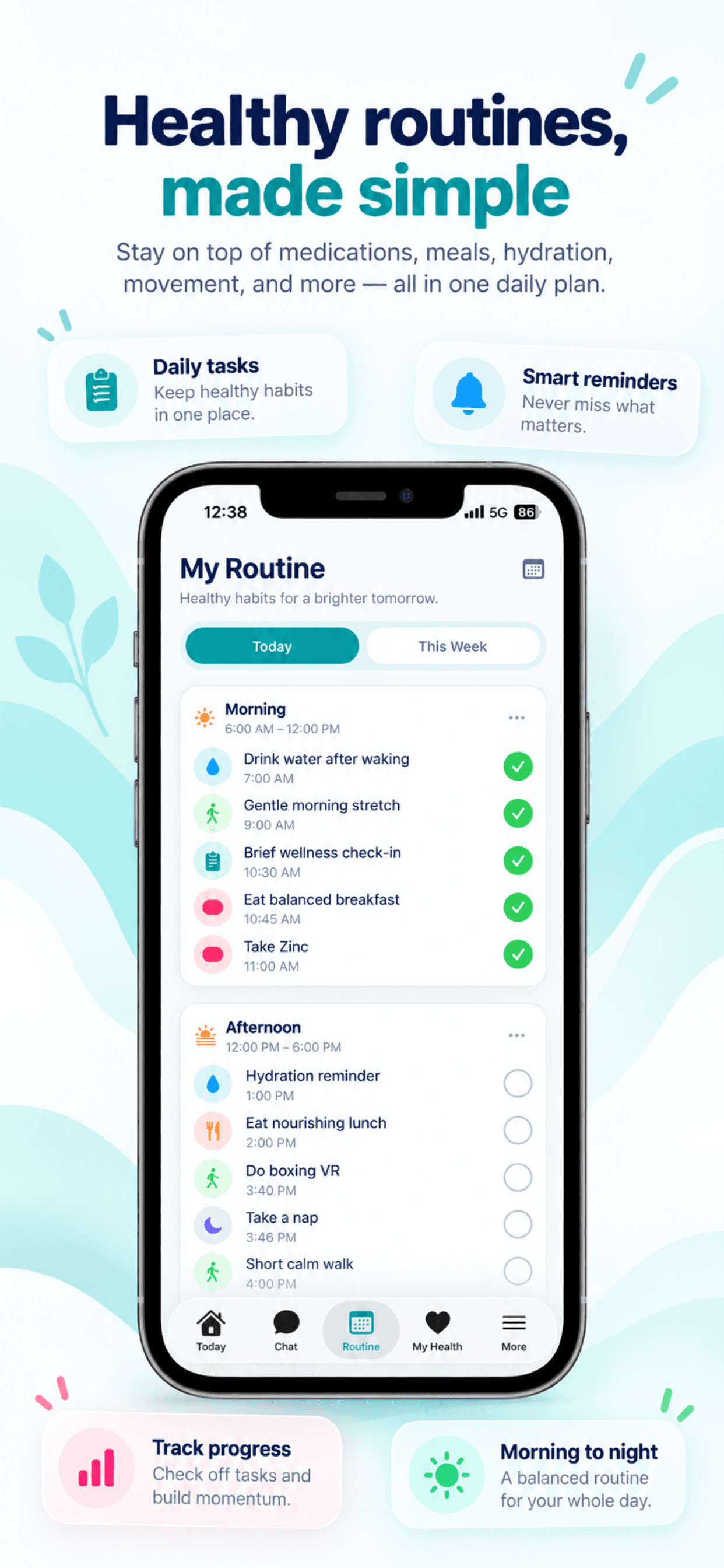 Healthy routines made simple in Medi